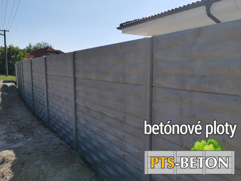 betónové ploty - Rýchla a bezpečná montáž, cenovo výhodný plotový systém 