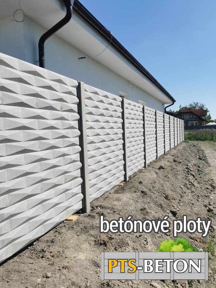 betónové ploty - BEZPEČIE-PTS-BETON plotový systém!